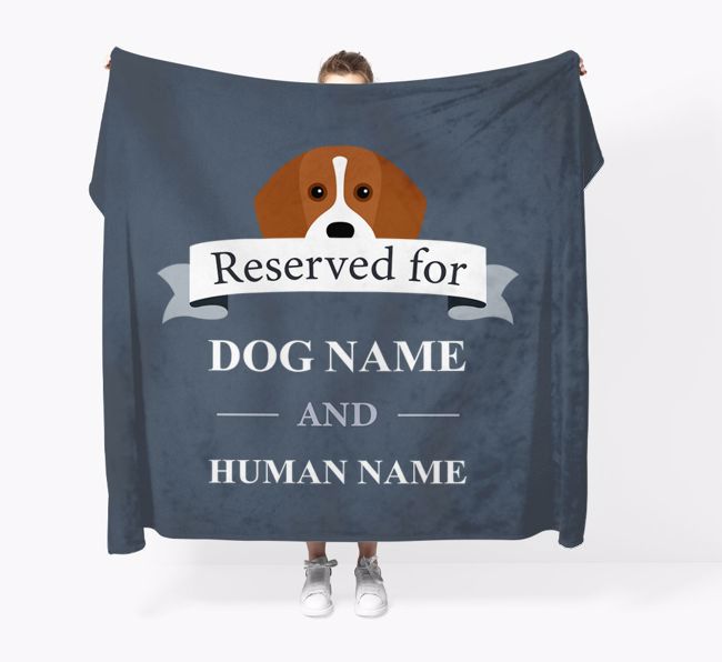 Reserved For: Personalised {breedFullName} Throw Blanket